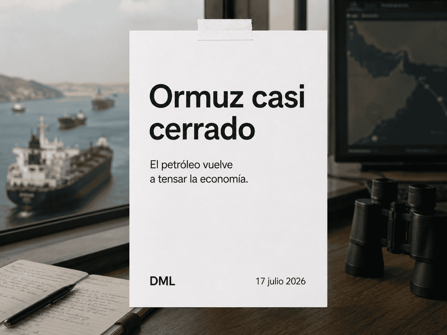 Ormuz casi cerrado y el petróleo vuelve a tensar la economía